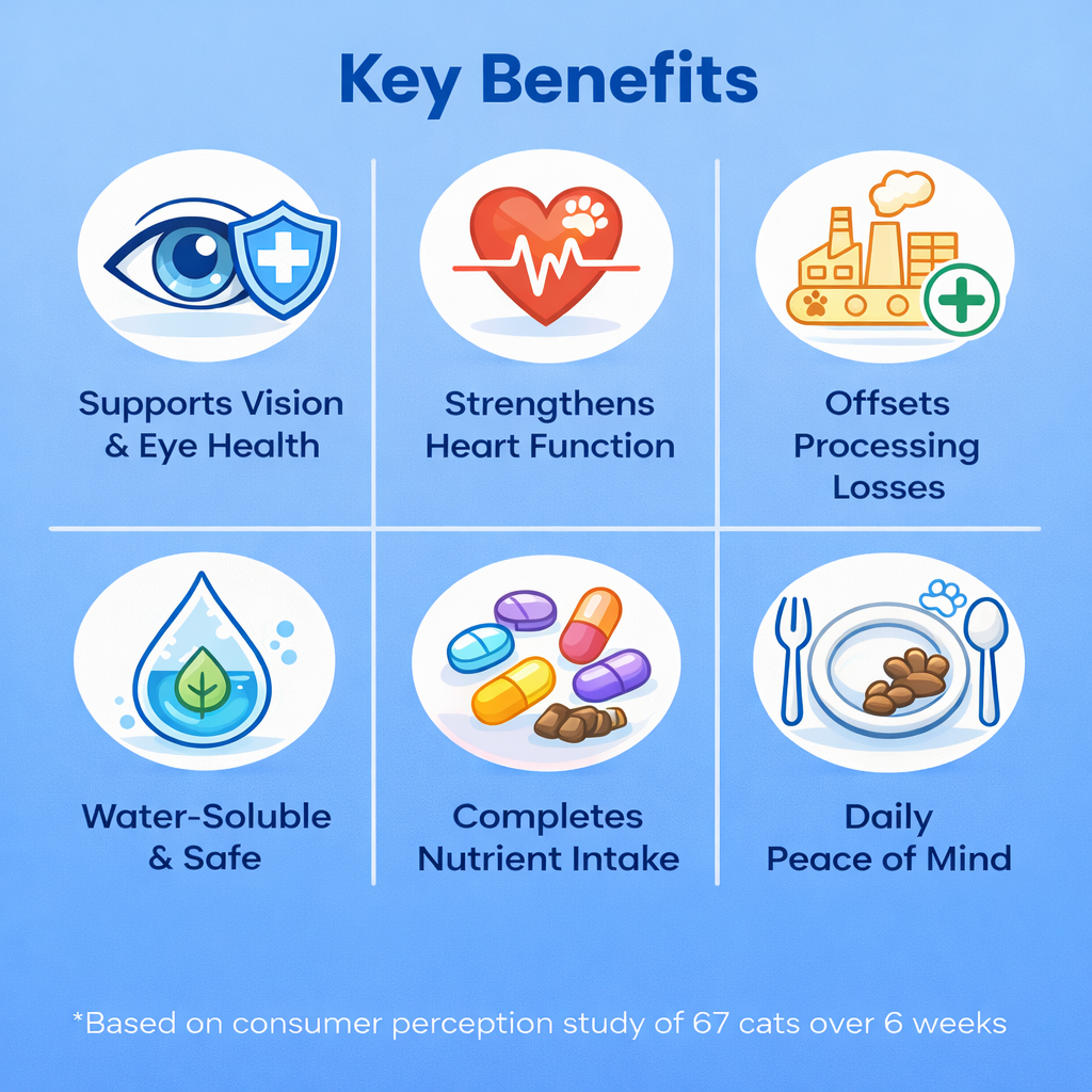 Kitty Supps™ Taurine Supplement